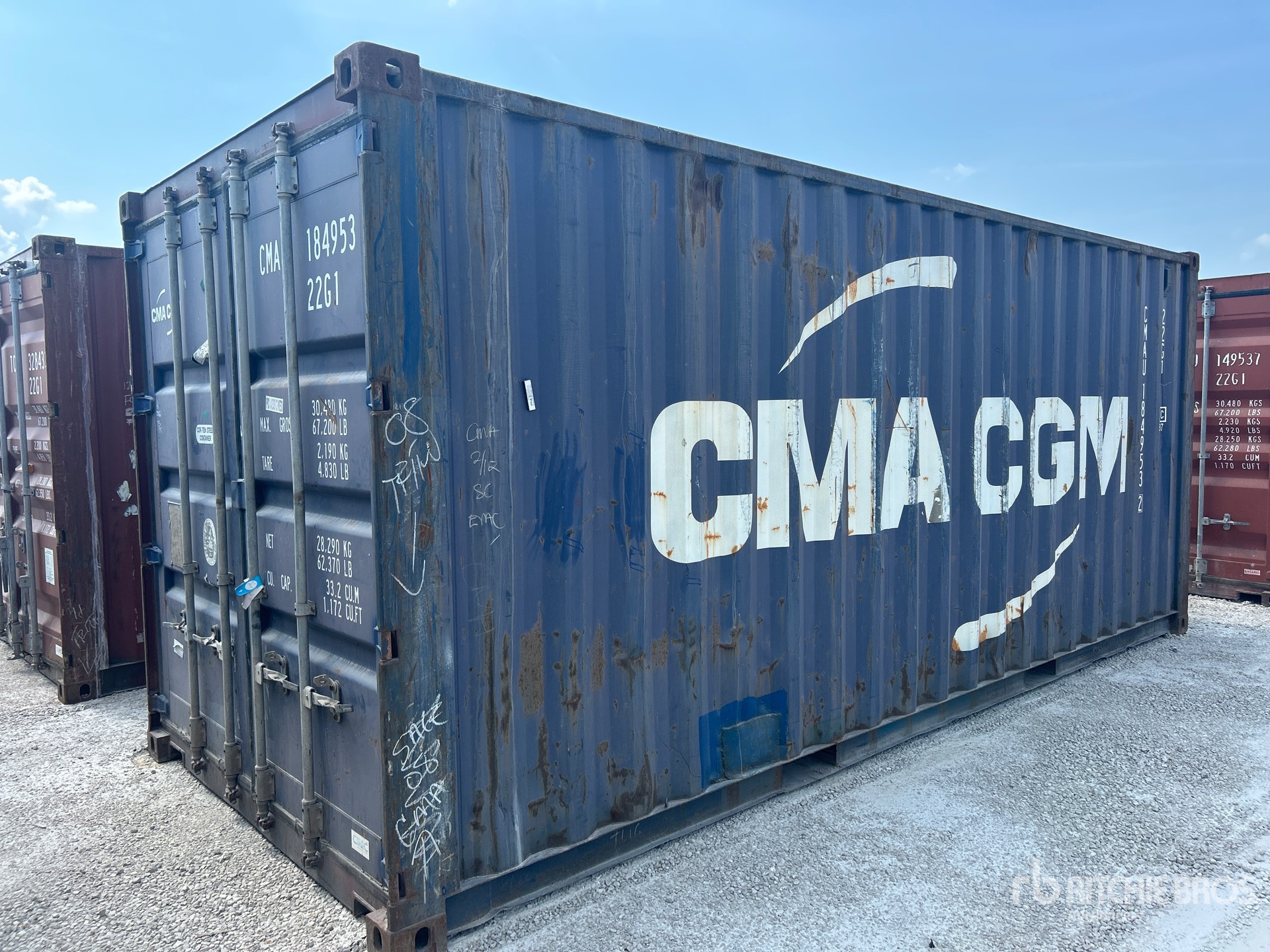 2008 20 ft Standard Storage Container