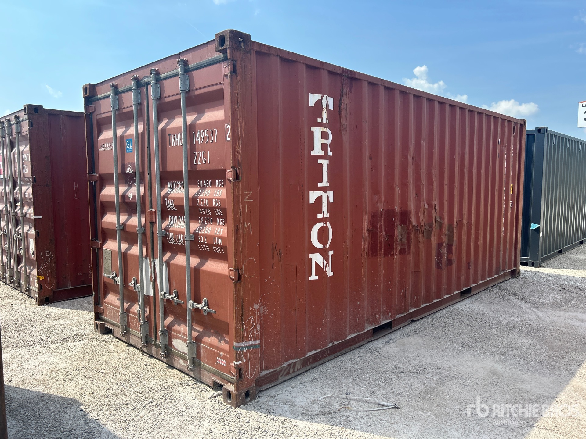 2013 20 ft Standard Storage Container