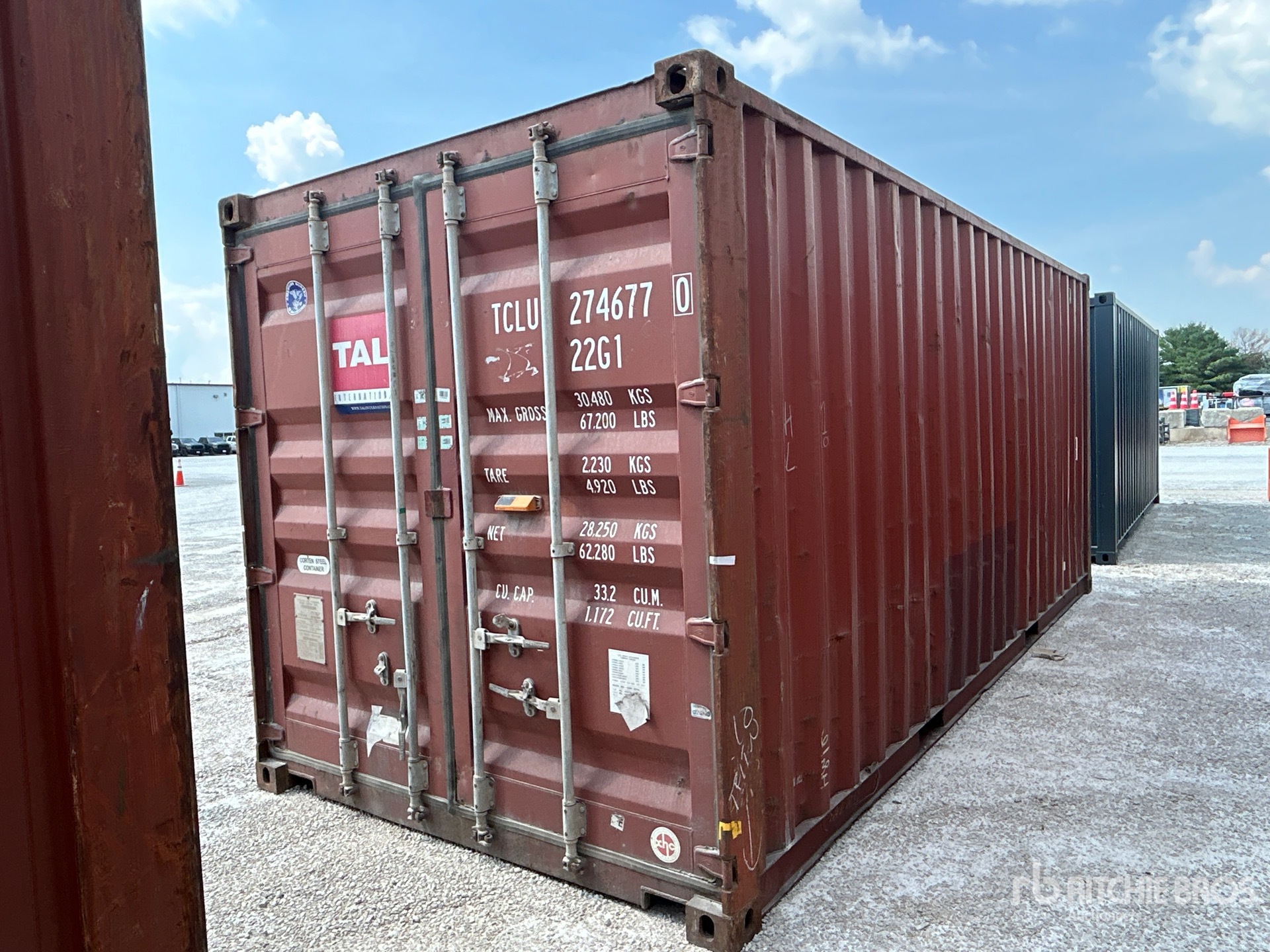 2010 20 ft Standard Storage Container