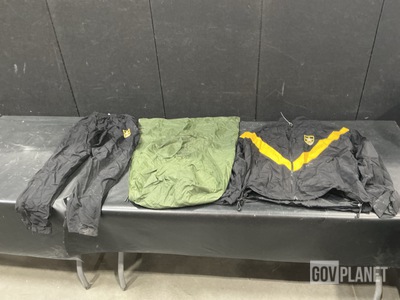 (59) Clothing Bags, (16) Physical Fitness Jackets & Assorted Items