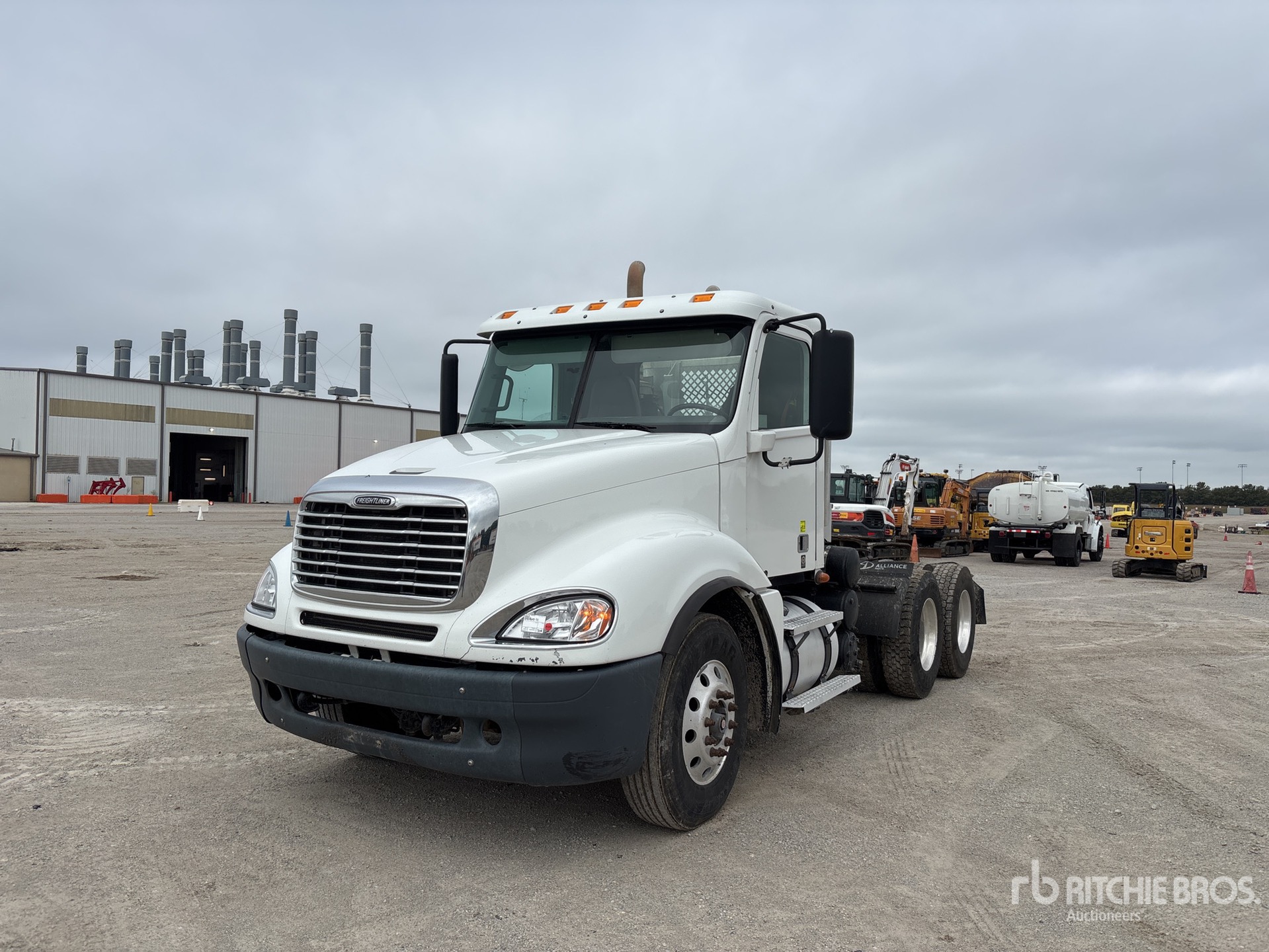 2020 Freightliner Columbia 120 6x4 T/A Day Cab Truck Tractor (Glider Kit)