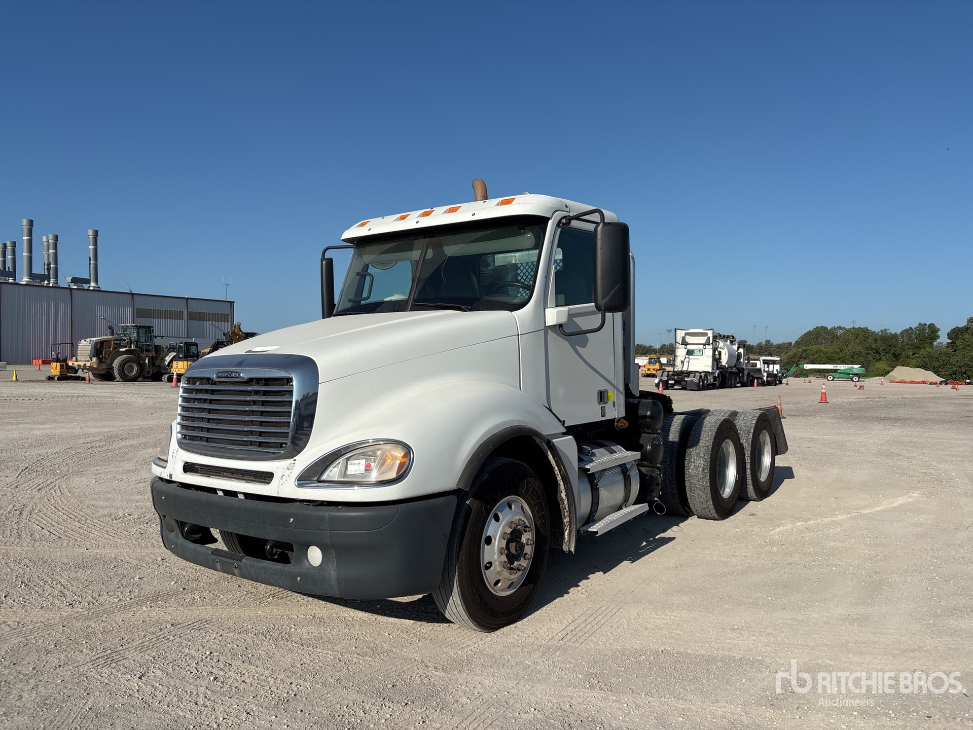 2020 Freightliner Columbia 120 6x4 T/A Day Cab Truck Tractor (Glider Kit)