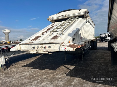 2016 Manac 4C240A200 40 ft T/A Belly Dump Trailer