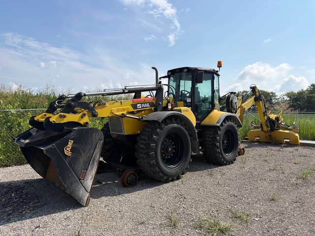 2014 Huddig Supertrak 1260C 4x4 Hi Rail Backhoe Loader