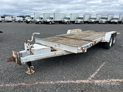 2014 Trailmax T-16-UT 21 ft T/A Tilt Deck Trailer
