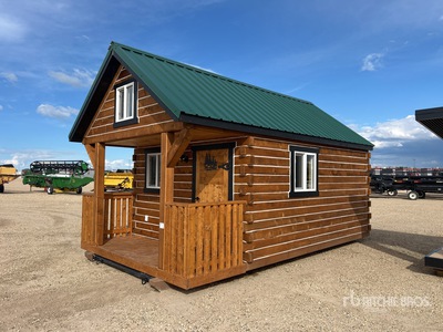 12 Ft x 20 Ft Skid Mounted Cabin (Unused)