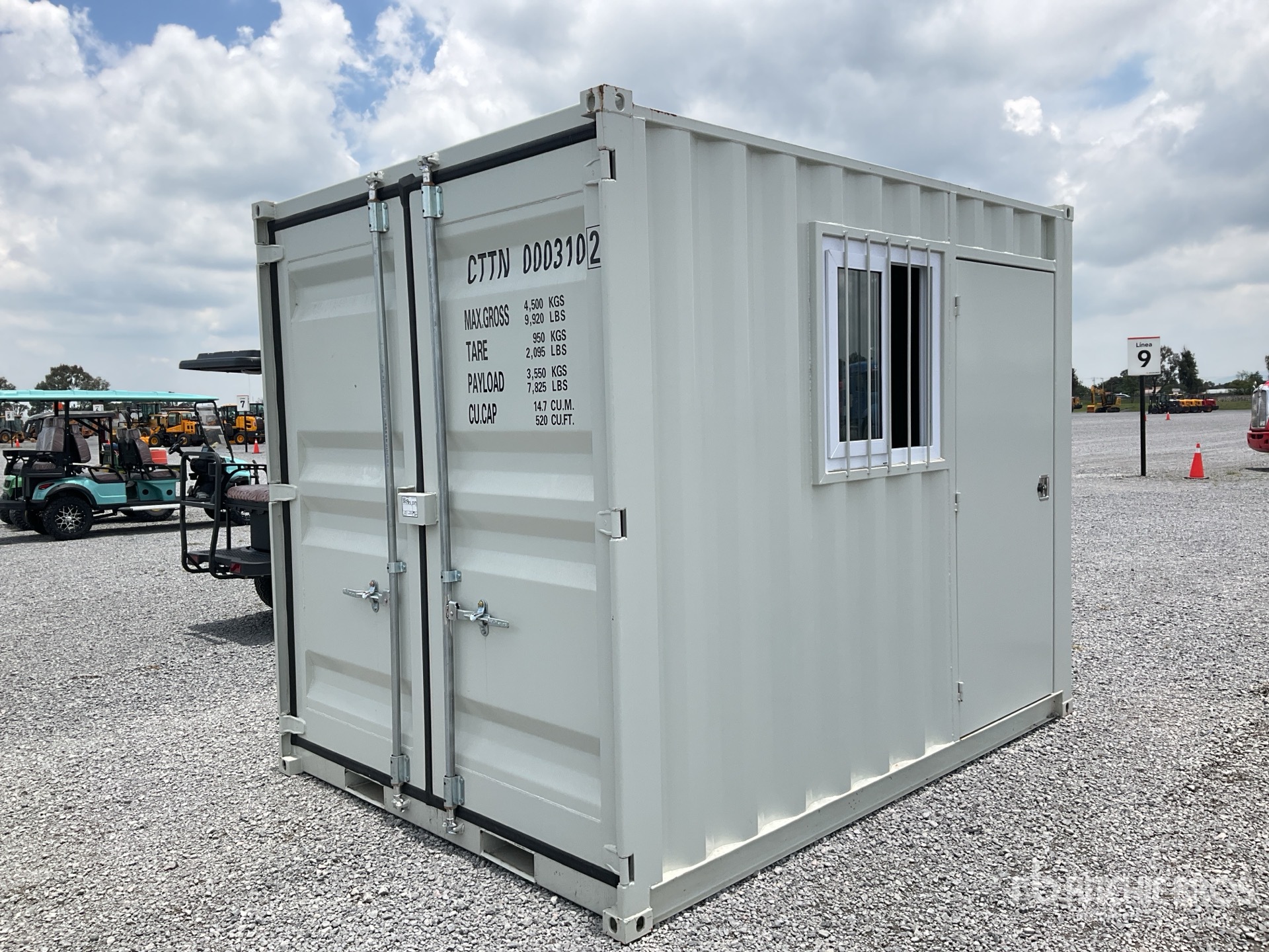 2026 10 ft Standard Oficina Movil Tipo Contenedor / Storage Container (Unused)