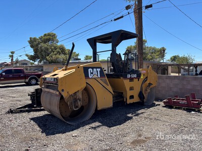 2004 Cat CB-534D Double Drum Roller