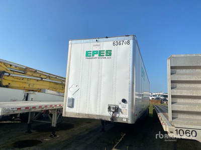 2016 Wabash 53 ft T/A Van Trailer