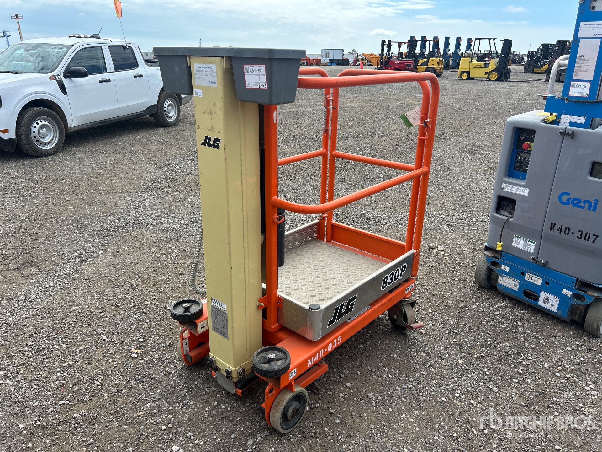 2019 JLG 830P Vertical Mast Lift