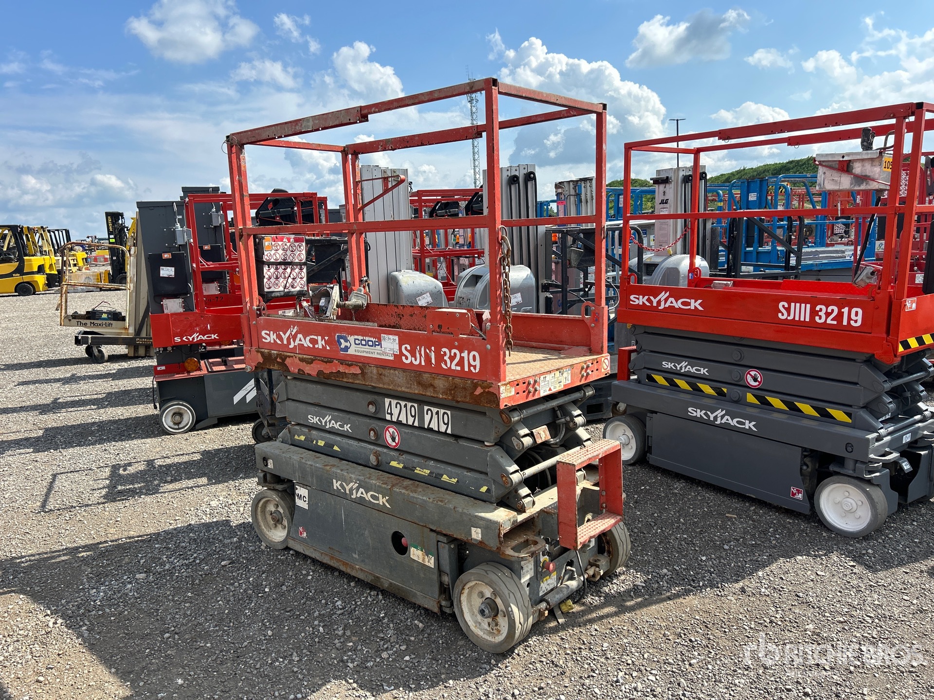 2017 Skyjack SJIII3219 Electric Scissor Lift (Inoperable)