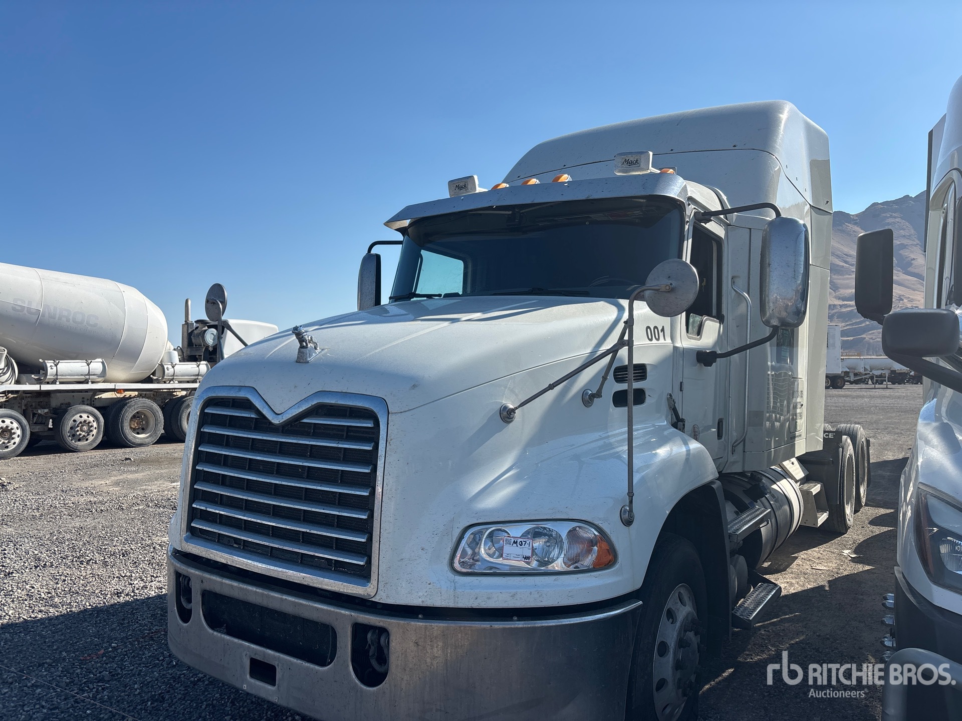 2018 Mack CXU613 6x4 T/A Sleeper Truck Tractor (Inoperable)