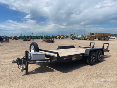 2022 Southland LB16T-16 18 ft T/A Equipment Trailer