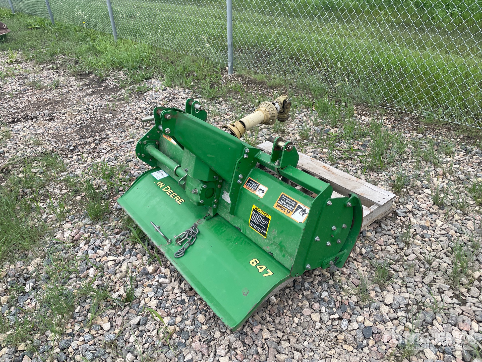 John Deere 647 48 In Rototiller