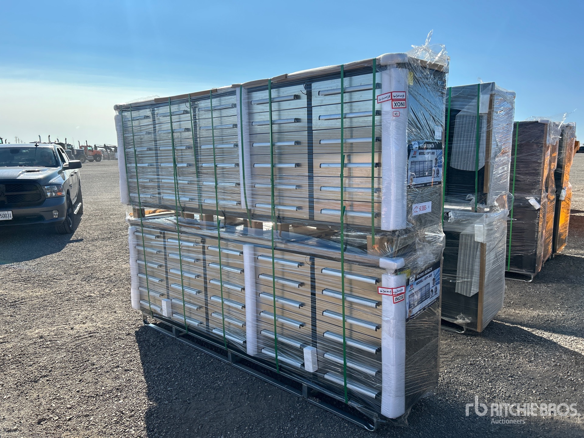 Quantity of (2) 2026 Suihe NWB-30DS -10 9 ft 4 in 30-Drawer Workbench (Unused)