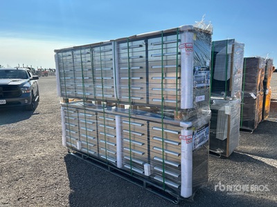 Quantity of (2) 2026 Suihe NWB-30DS -10 9 ft 4 in 30-Drawer Établi de travail (Unused)