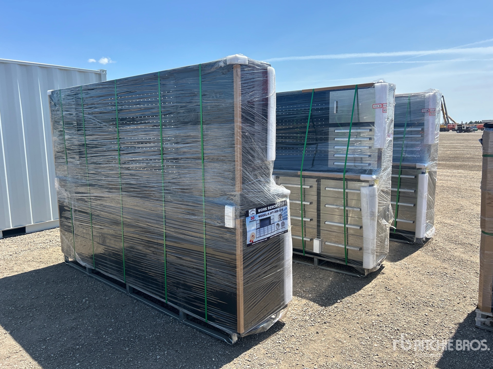 Quantity of (3) 2026 Suihe NWB-H30DS -9.5 9 ft 30-Drawer Workbench (Unused)