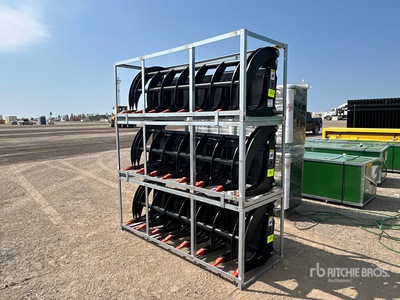 Quantity of (3) 2026 Suihe SSR-78 78 in Root Rake Grappin pour chargeuse à différentiel (Unused)