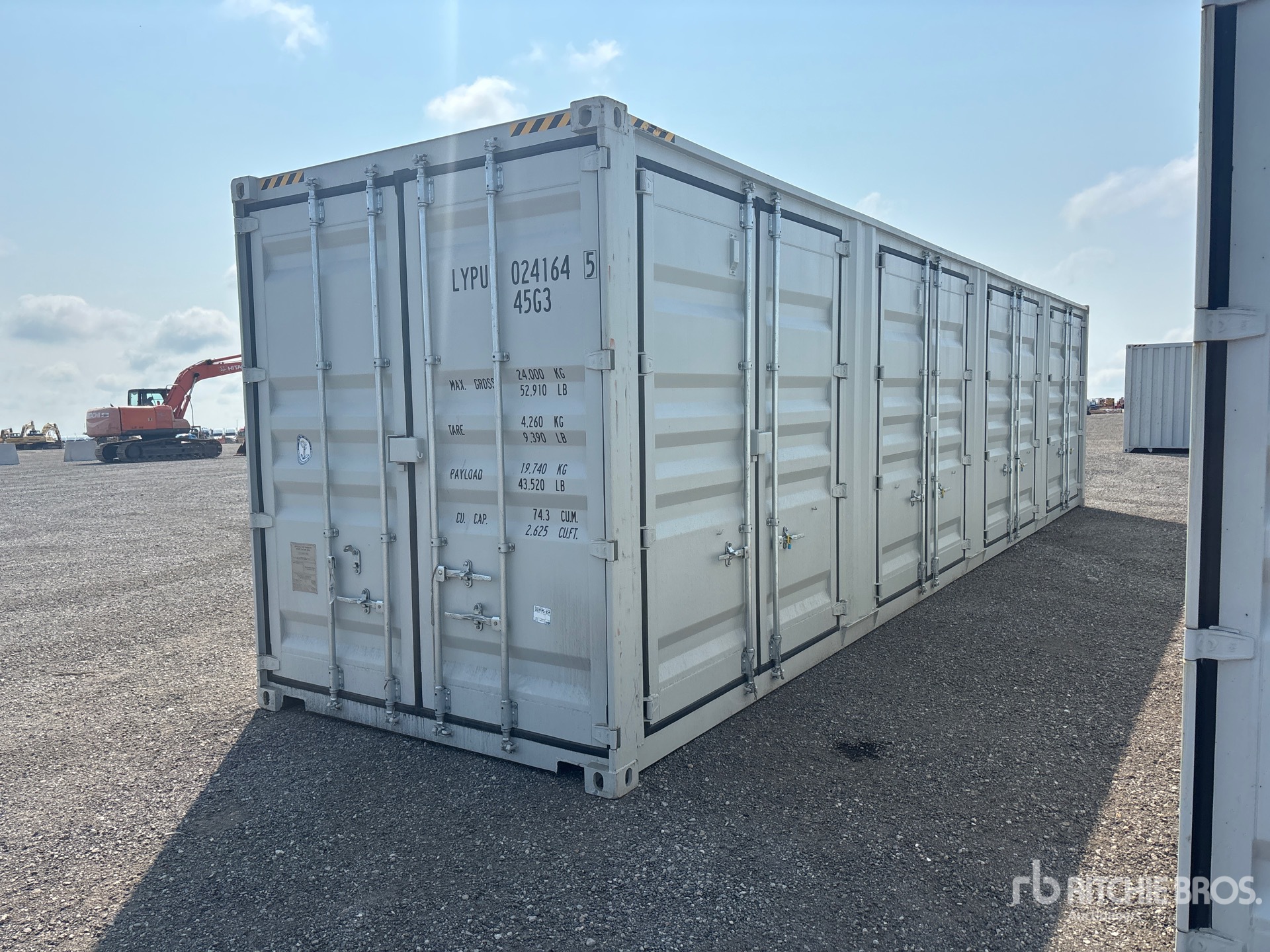 2026 40 ft High Cube Multi-Door Storage Container