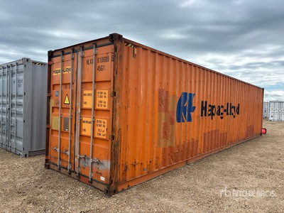 2011 40 ft High Cube Storage Container