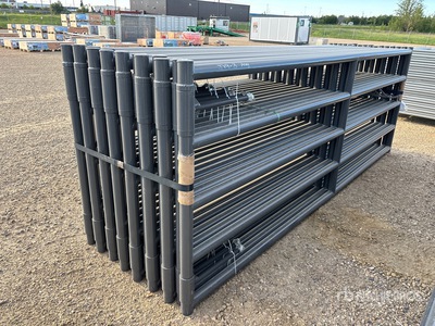 Quantity of (16) 2026 BYT MRG120 12 ft Magnum Ranch Livestock Gate (Unused)
