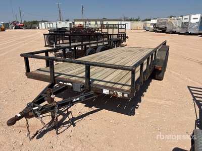 2014 PJ 18 ft T/A Utility Trailer