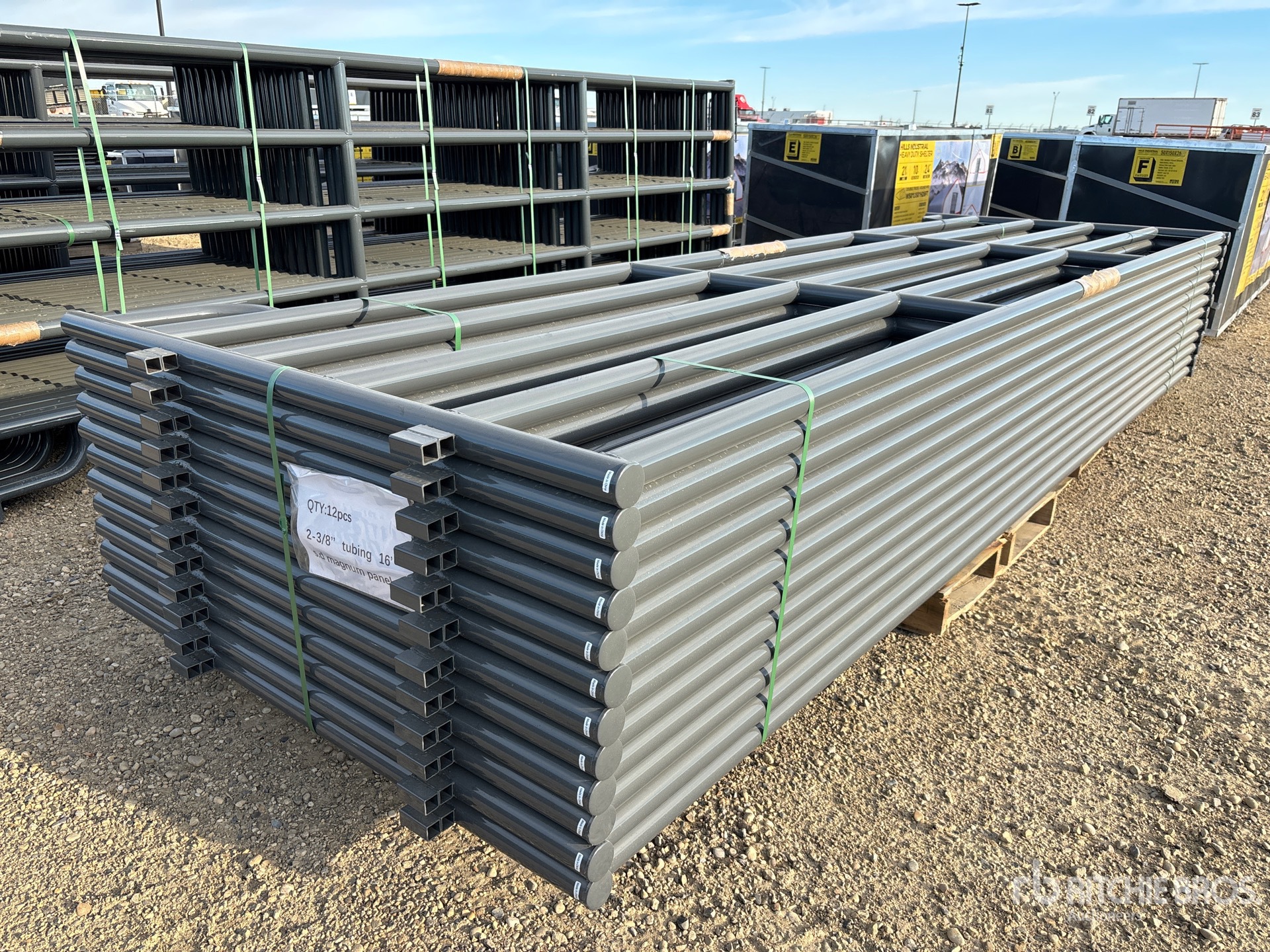 Quantity of (12) 2026 BYT MSP160 16 ft Magnum Ranch Livestock Panel (Unused)