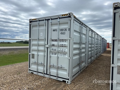 2025 40 ft High Cube Multi-Door Storage Container