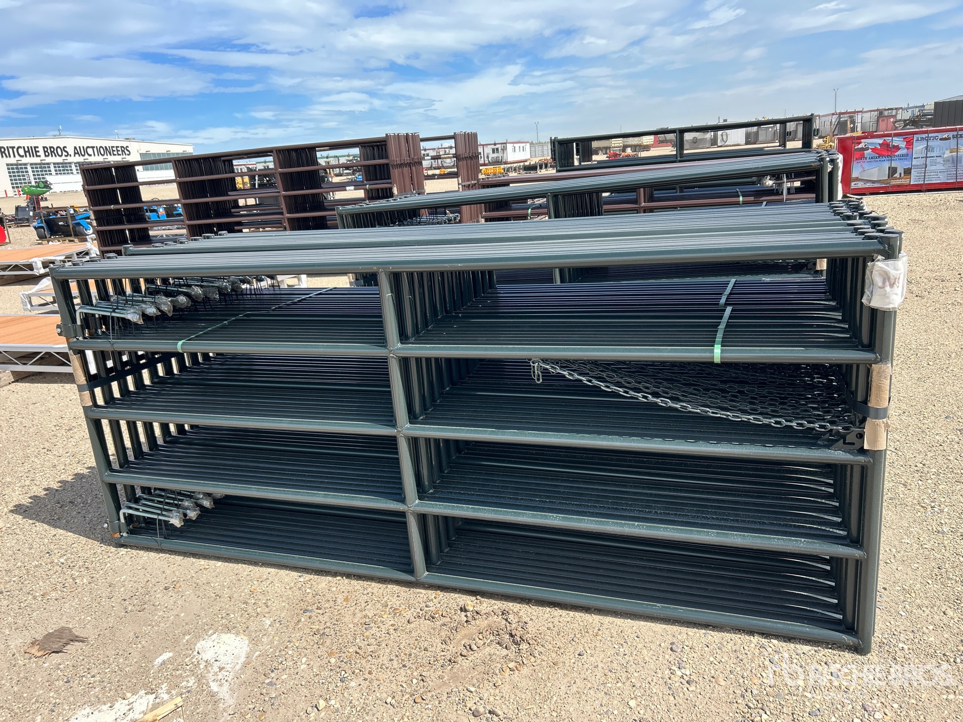 Quantity of (24) 2026 BYT RG10 10 ft x 4 ft Ranch Livestock Gate (Unused)
