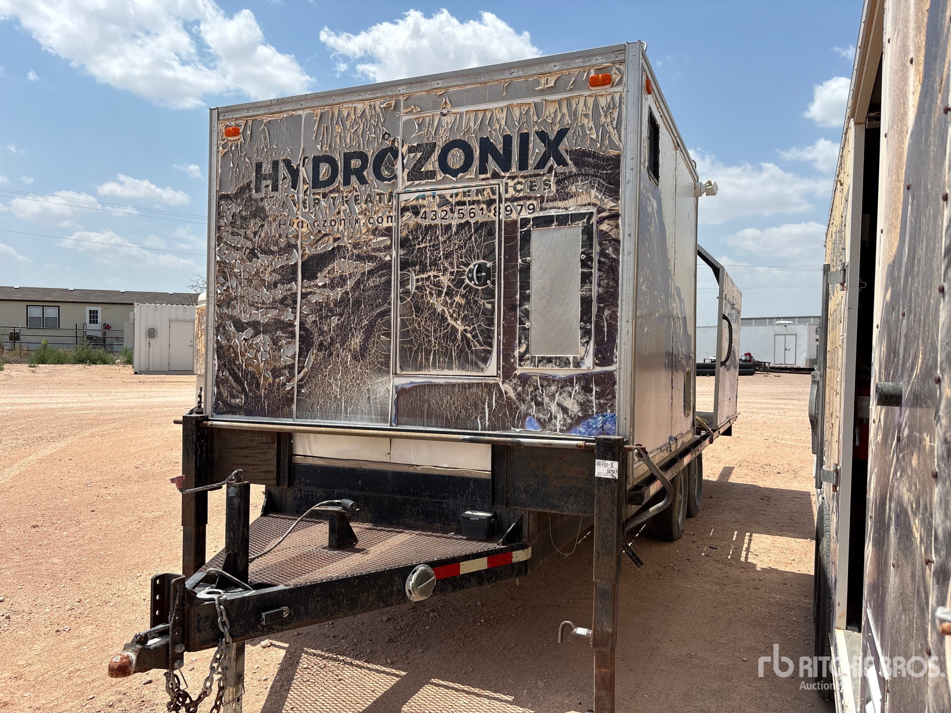 2015 Mcclain 8X20 12 ft T/A Utility Trailer