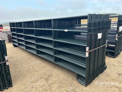 Quantity of (24) 2026 BYT PNL200 5 Ft 6 In High 6 Rail 20 Ft Recinto per bestiame (Unused)