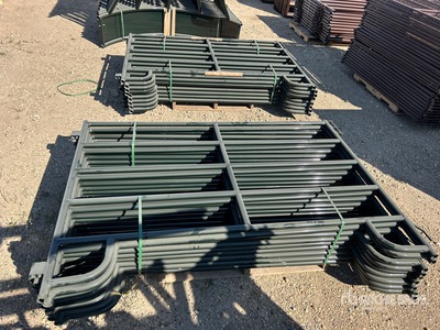 Quantity of (18) 2026 BYT PNL706 5 Ft High 5 Rail 7 Ft 6 In Livestock Panel (Unused)
