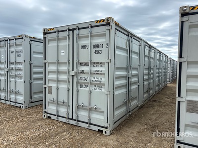 2025 40 ft High Cube Multi-Door Storage Container