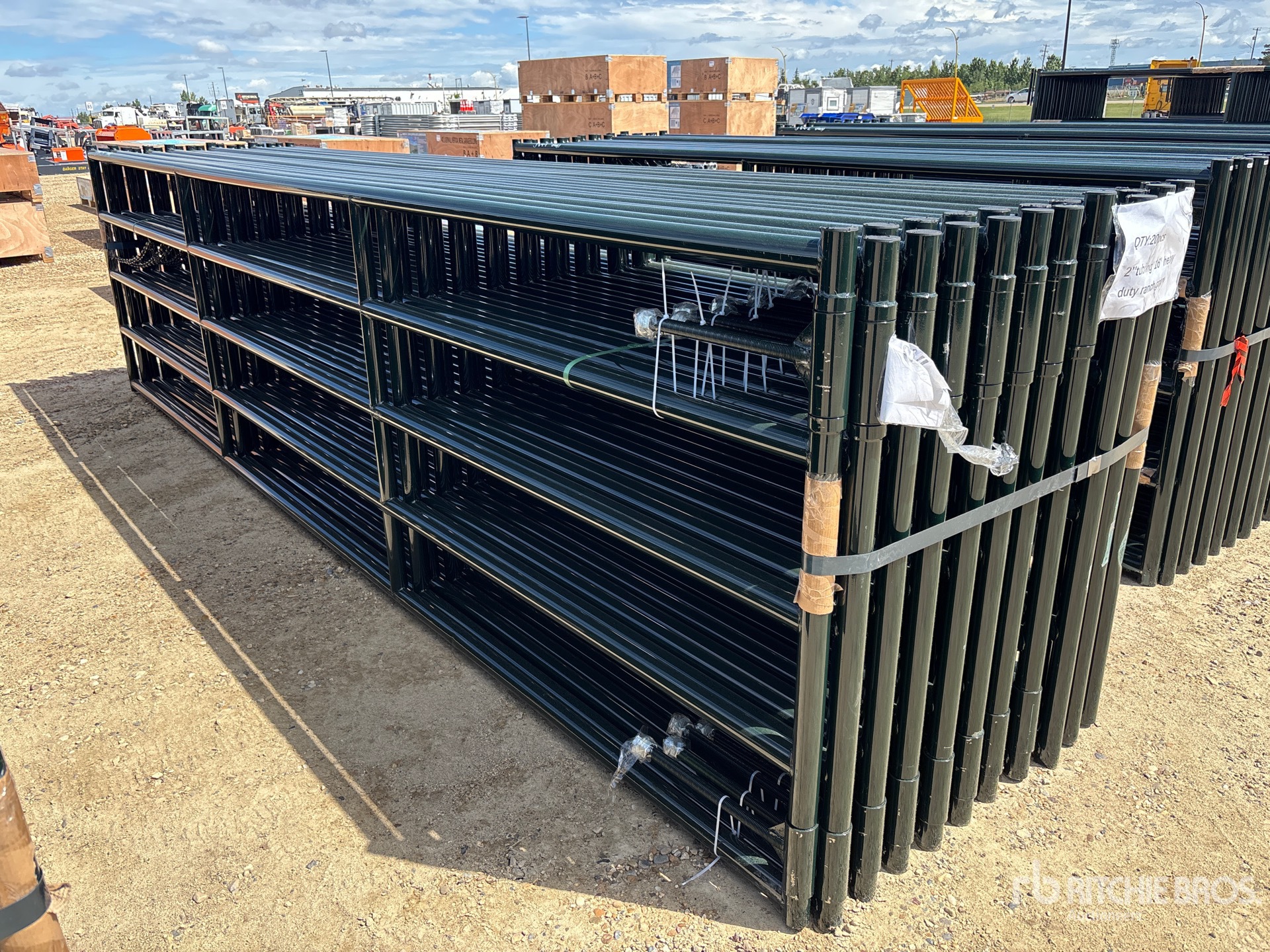 Quantity of (20) 2026 BYT RG1016 16 ft Heavy Duty Ranch Livestock Gate (Unused)