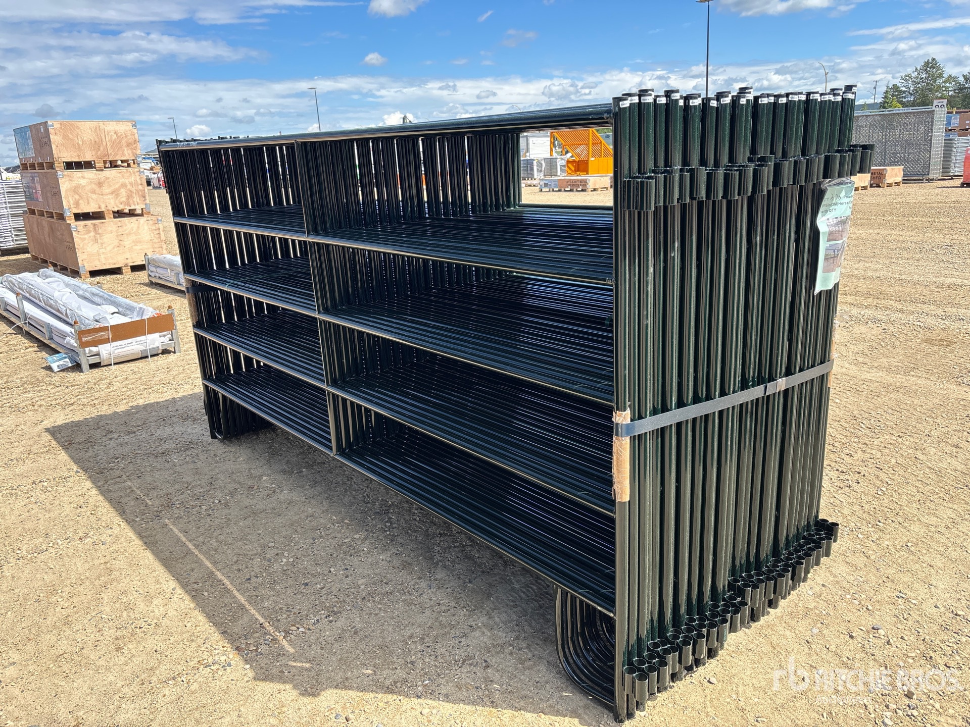 Quantity of (31) 2026 BYT RP96 9 ft 6 in x 5 ft Livestock Panel (Unused)