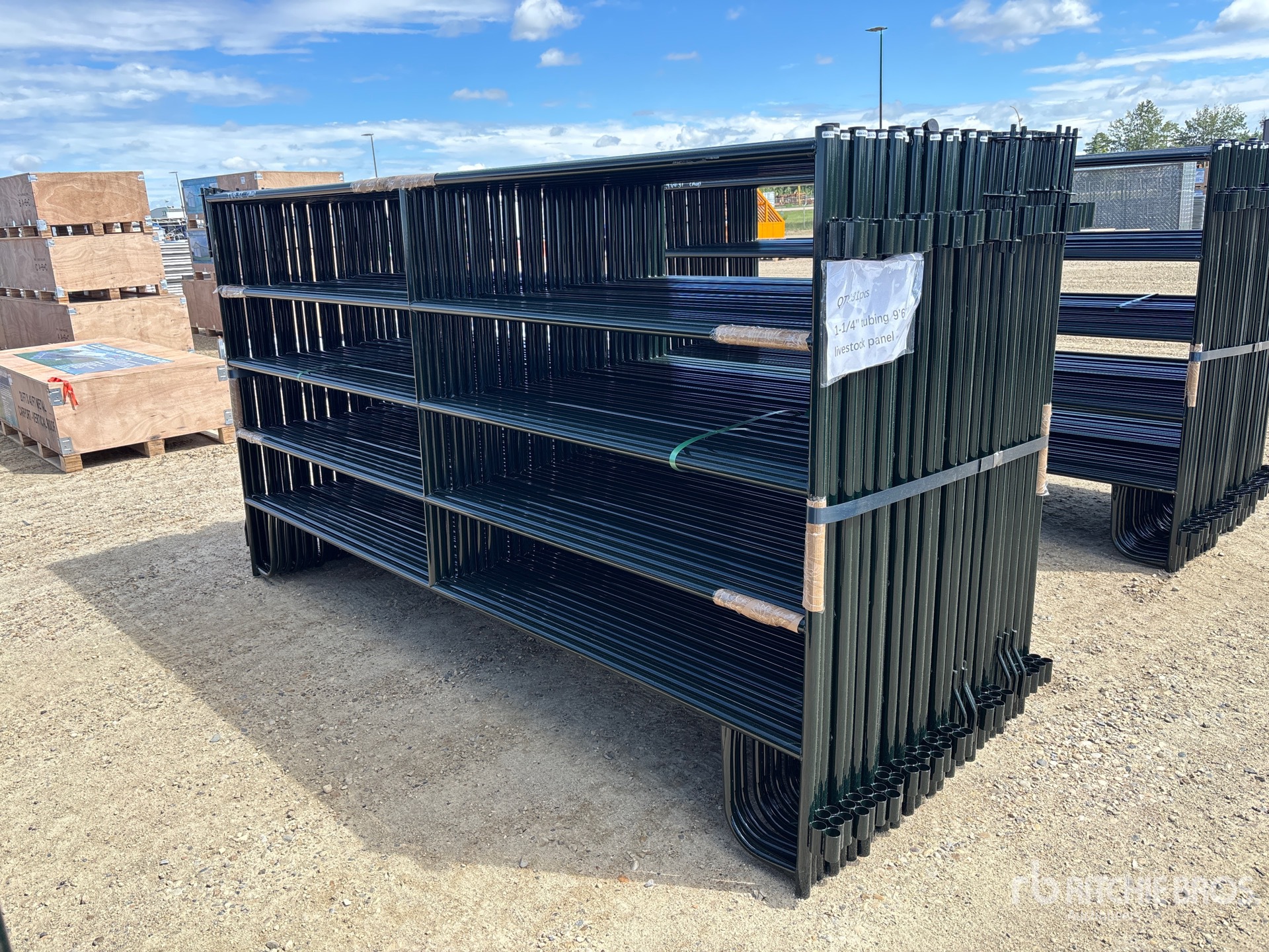 Quantity of (31) 2026 BYT RP96 9 ft 6 in x 5 ft Livestock Panel (Unused)
