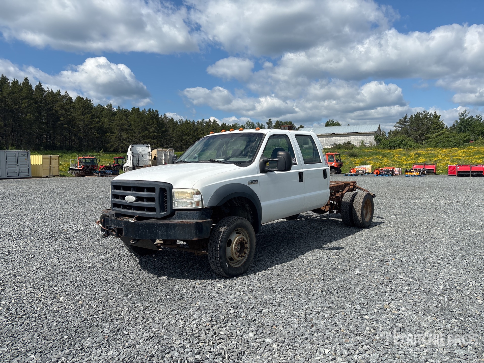 2007 Ford F-550 XL 4x4 Crew Cab Pickup