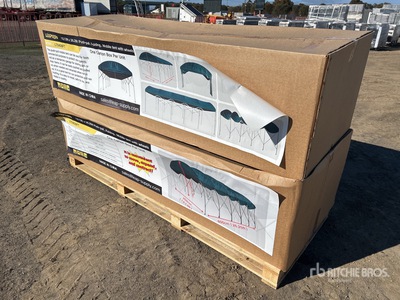 2026 LEAPtools LT0408FT (QTY OF 2)13.12ft x 26.25ft Mobile tent with wheels خيمة/ وحدة ترفيهية (Unused)