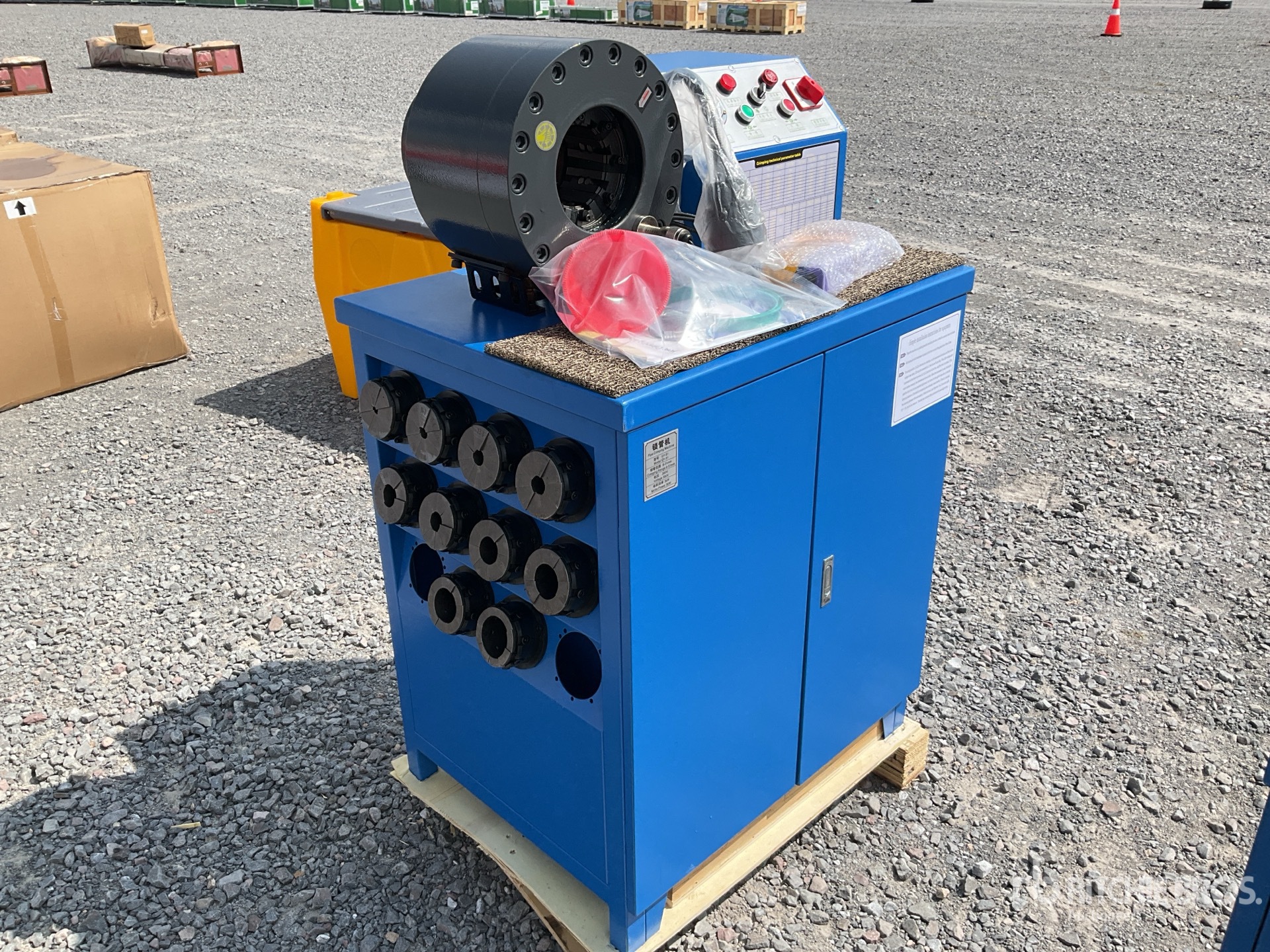2026 VETO POWER QY-51 Maquina de Prensado para Mangueras Hidraulicas (Sin Usar) / Hydraulic Hose Fabrication Machine (Unused)