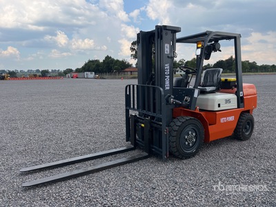 2026 VETO POWER CPCD-35 7700 lb Pneumatic Tire Montacargas (Sin Usar) / Forklift (Unused)