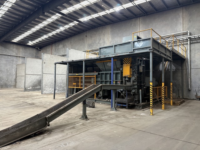 2021 Aymas HP3-C Skid-Mounted Scrap Baler