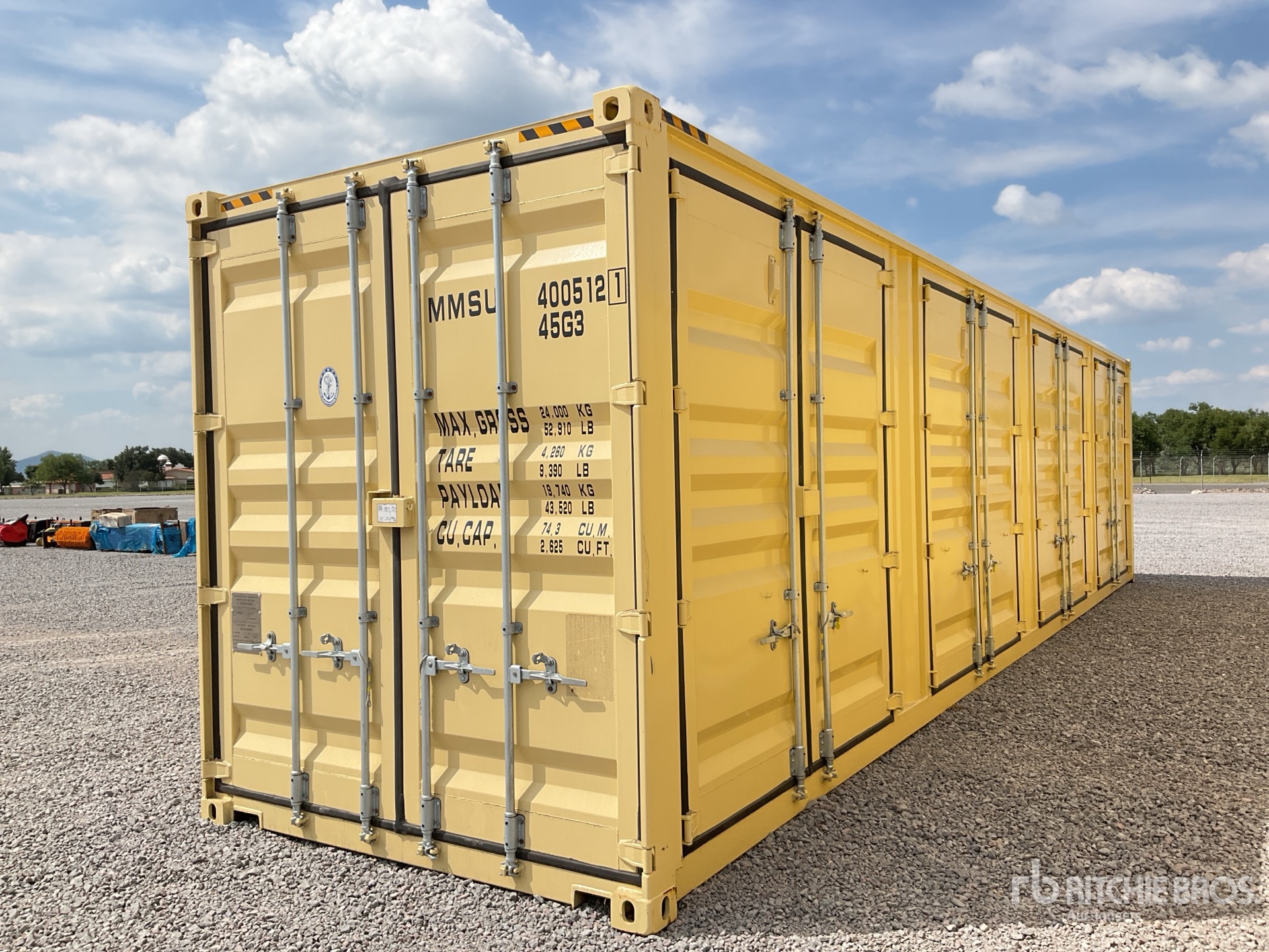 2026 40 ft High Cube Multi-Door Contenedor / Storage Container