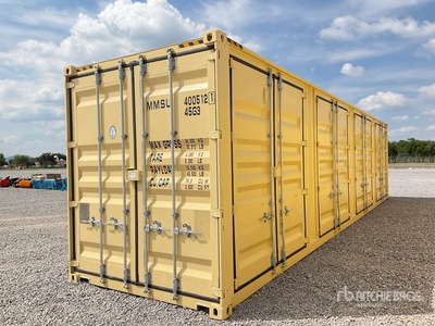 2026 40 ft High Cube Multi-Door Conteneur de stockage