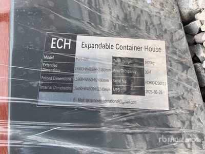 2026 ECH ECH-004 19 ft 4 in x 0 ft Casa Expandible (Sin Usar) /