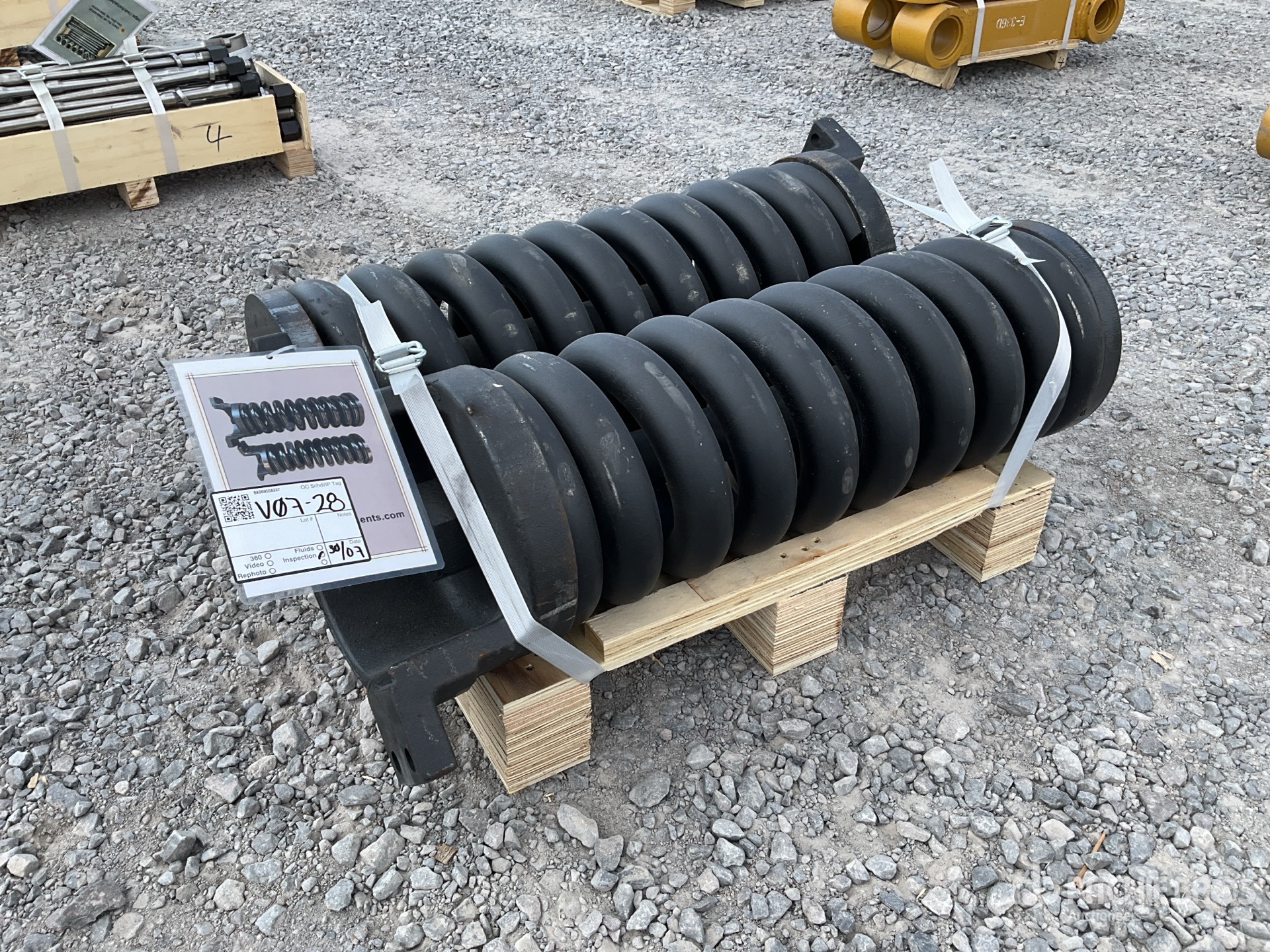 Quantity of (2) 2026 SDCH SDCH-10TTA Lote de Tensionadores de Cadenas (Sin Usar) / Track Tensioner Assy - Fits Cat 336D, 336D2, 336E, 336GC (Unused)