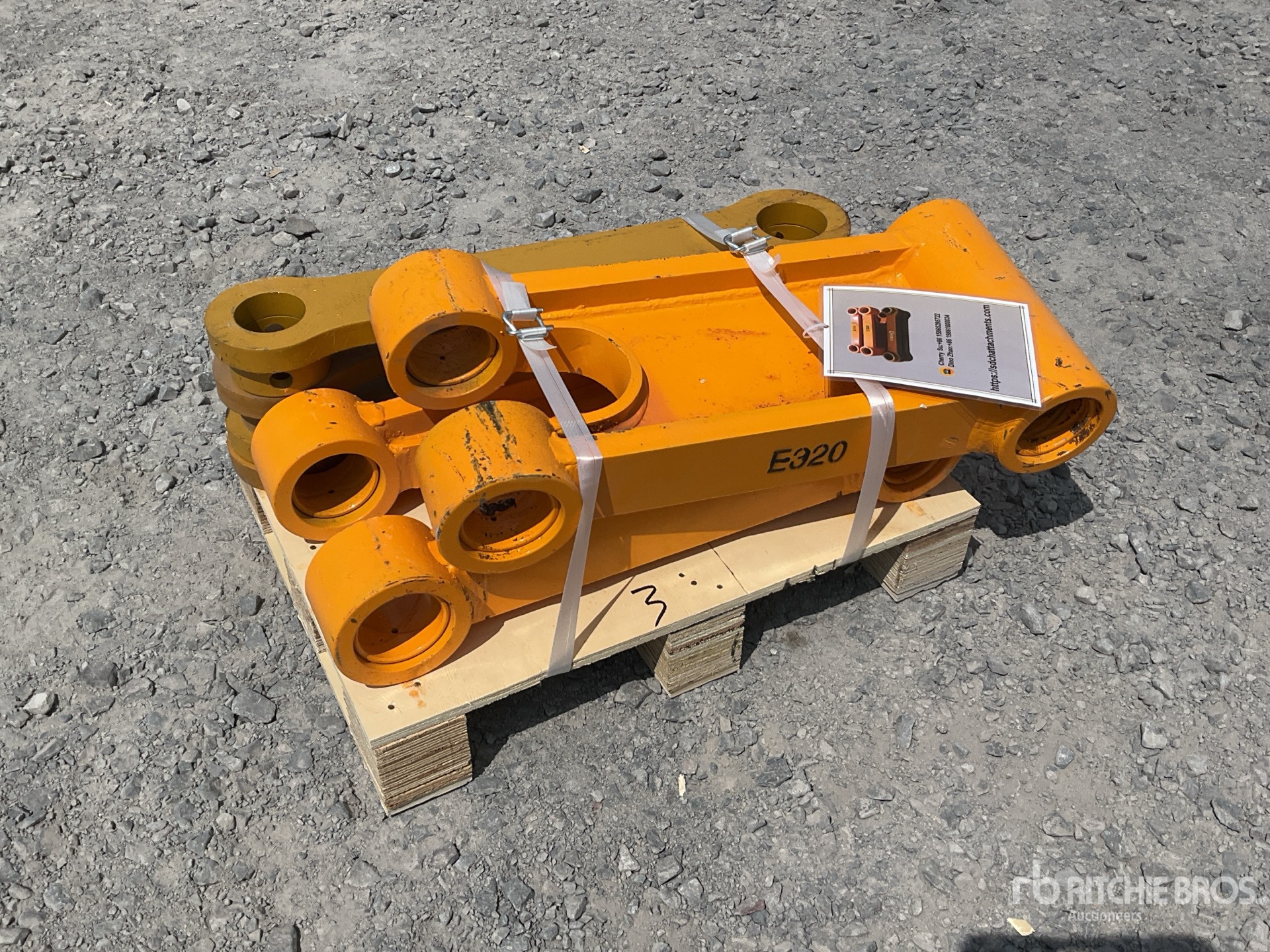 Quantity of (6) 2026 SDCH SDCH-08HC Union H para Brazo y Cucharon (Sin Usar) / H-link and Connection Rod - Fits Cat 320 (Unused)