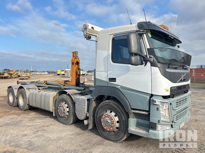 2021 Volvo FM13 8x4 Hooklift Truck