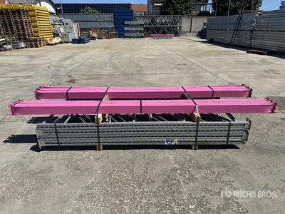 Pink Pallet Carrier Scaffolding