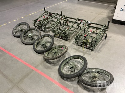 (4) Wheeled Litter Carriers