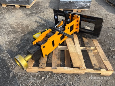 GIYI GY-D680 Skid Steer Post Driver (Unused)